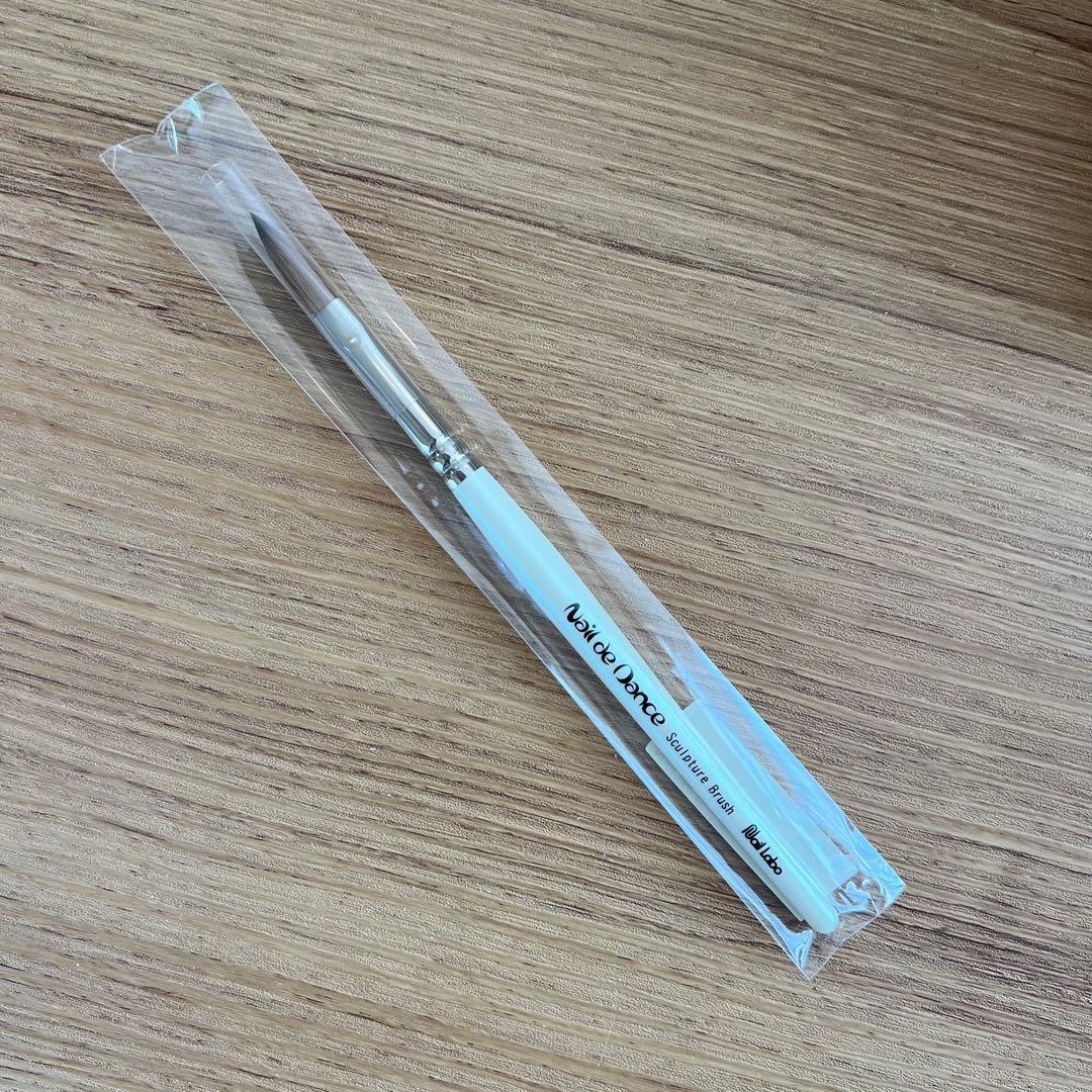 【新品未使用】　2本セット　ネイル　アクリル　スカルプ　ブラシ