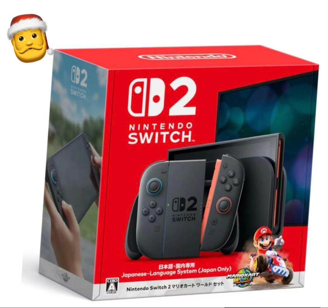Nintendo Switch D2 本体 マリオ　日本語専用