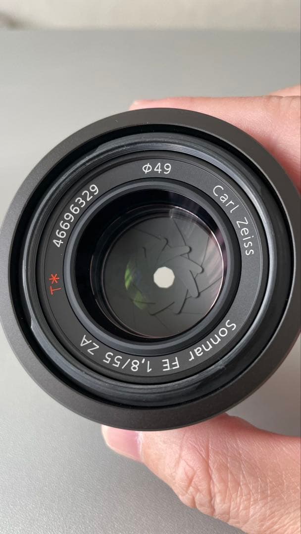 美品 Sony Eマウント Carl Zeiss FE 55mm F1.8ZA