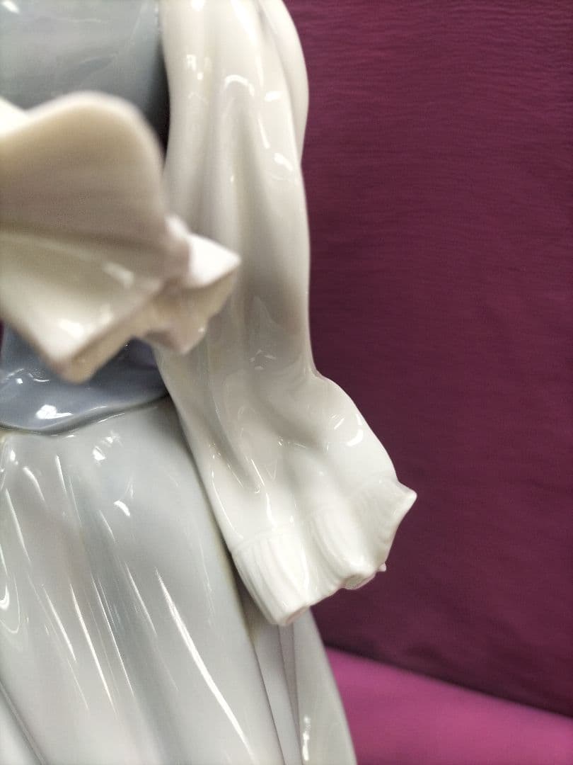 リヤドロ　陶器人形　スペイン　春のそよ風　4936 完品美品　36cm