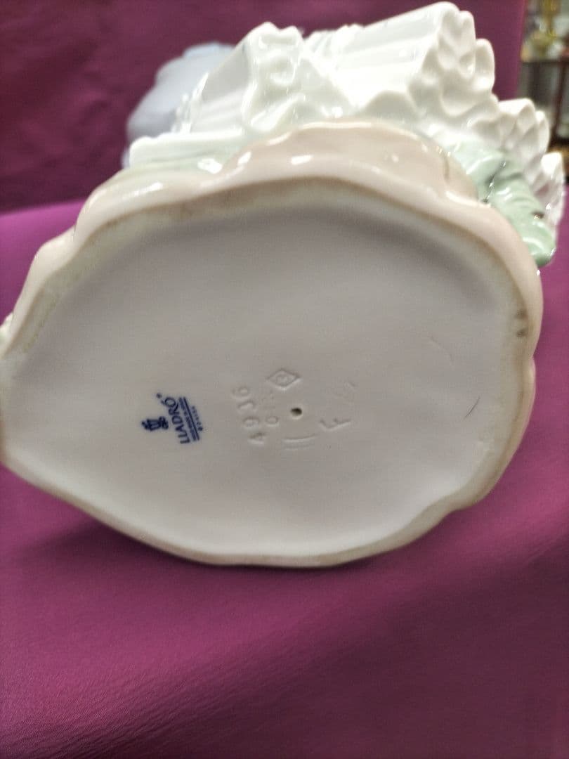 リヤドロ　陶器人形　スペイン　春のそよ風　4936 完品美品　36cm