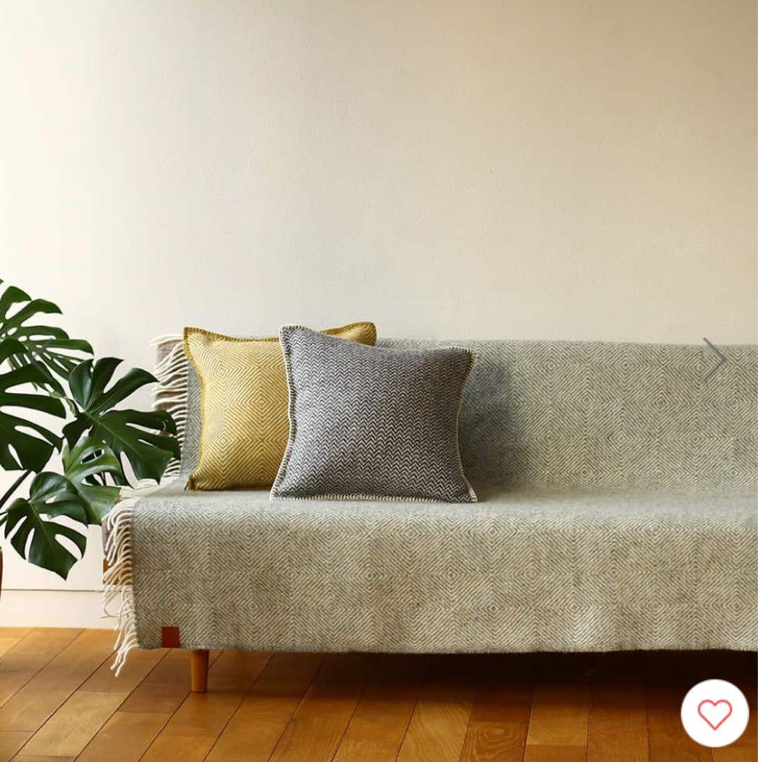 【新品未使用】ACTUS伊勢丹取扱い☆KLIPPANスローケット130×200