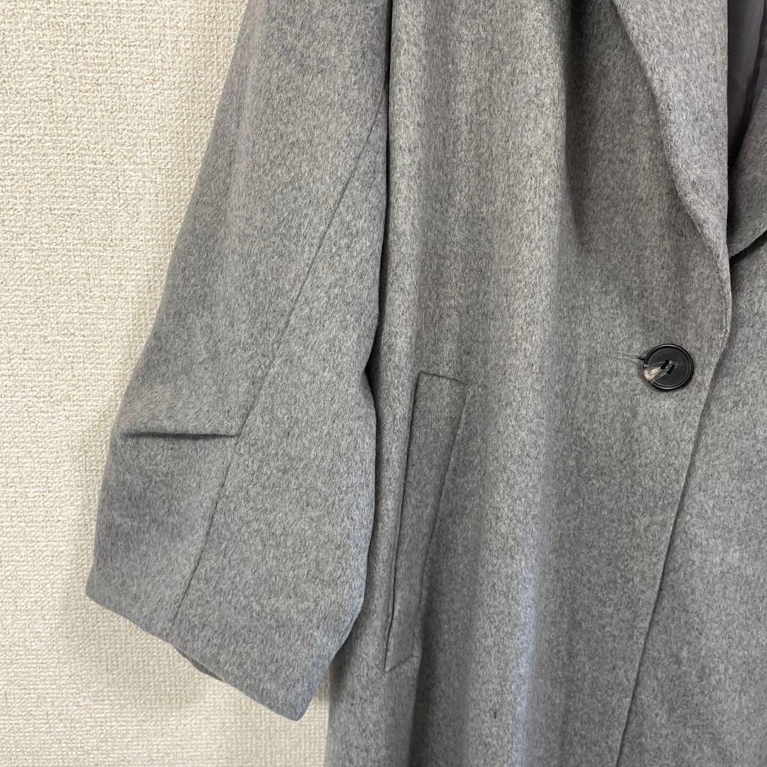 D'Azur ダジュール　テーラードロングコートXXL