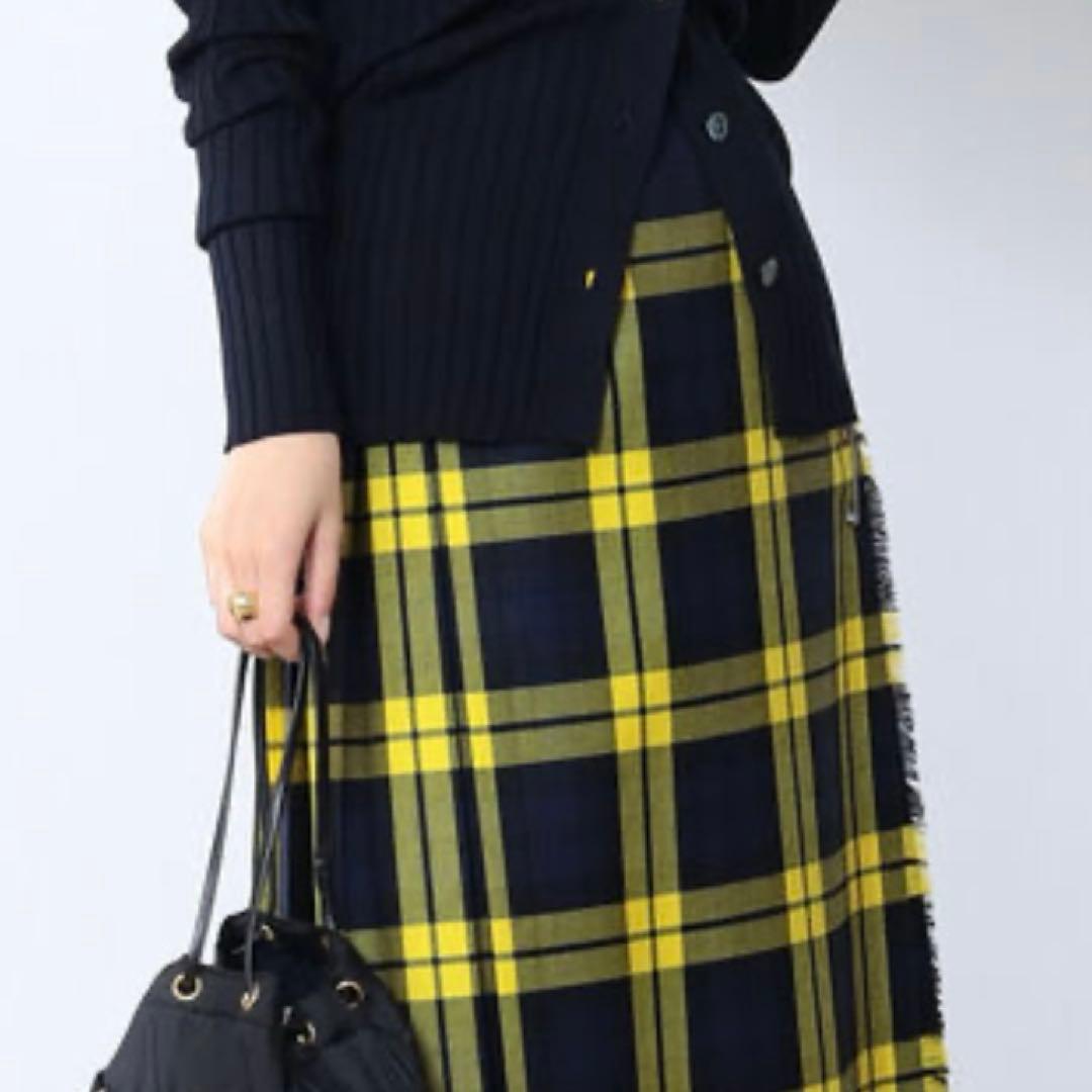 ※再値下げ 新品 【O'NEIL OF DUBLIN】ウールキルトスカート