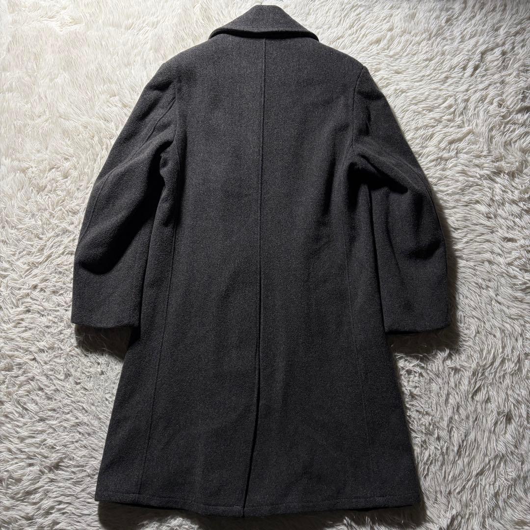 美品/希少モデル■schott ピーコート　ロング　ダークグレー　 AT048