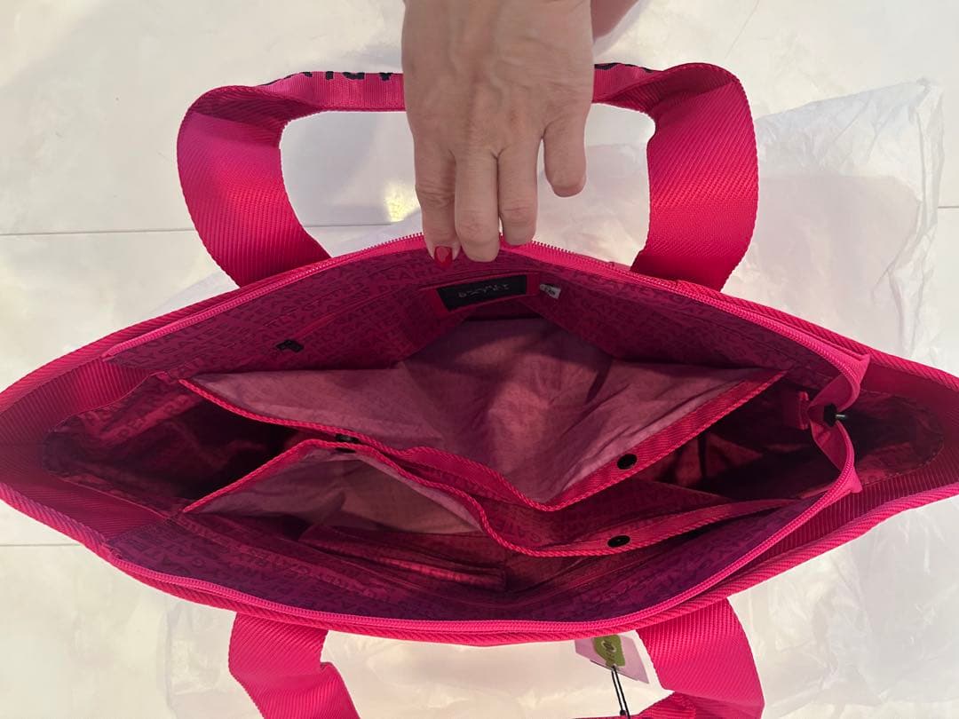 新品！PEARLY GATES ピンク　ロッカーバック