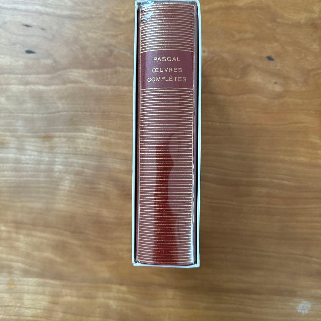 洋書 Blaise Pascal Oeuvres completes 2