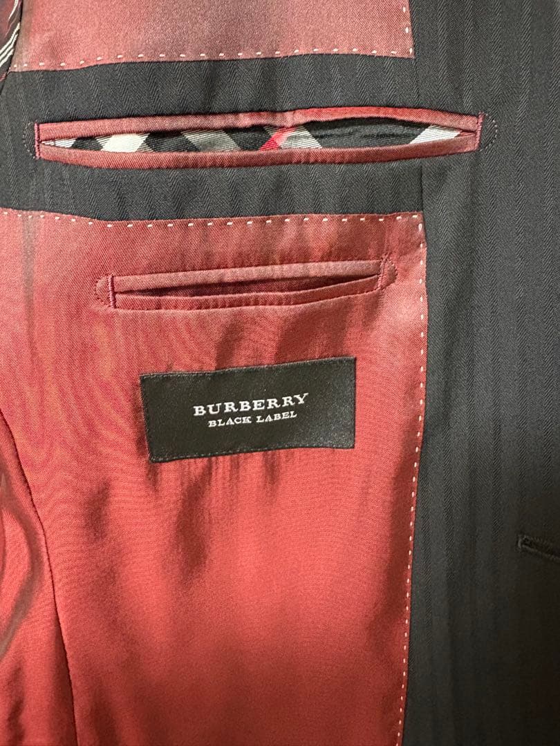 【BURBERRY BLACK LABEL】スリーピーススーツ【ほぼ未使用】