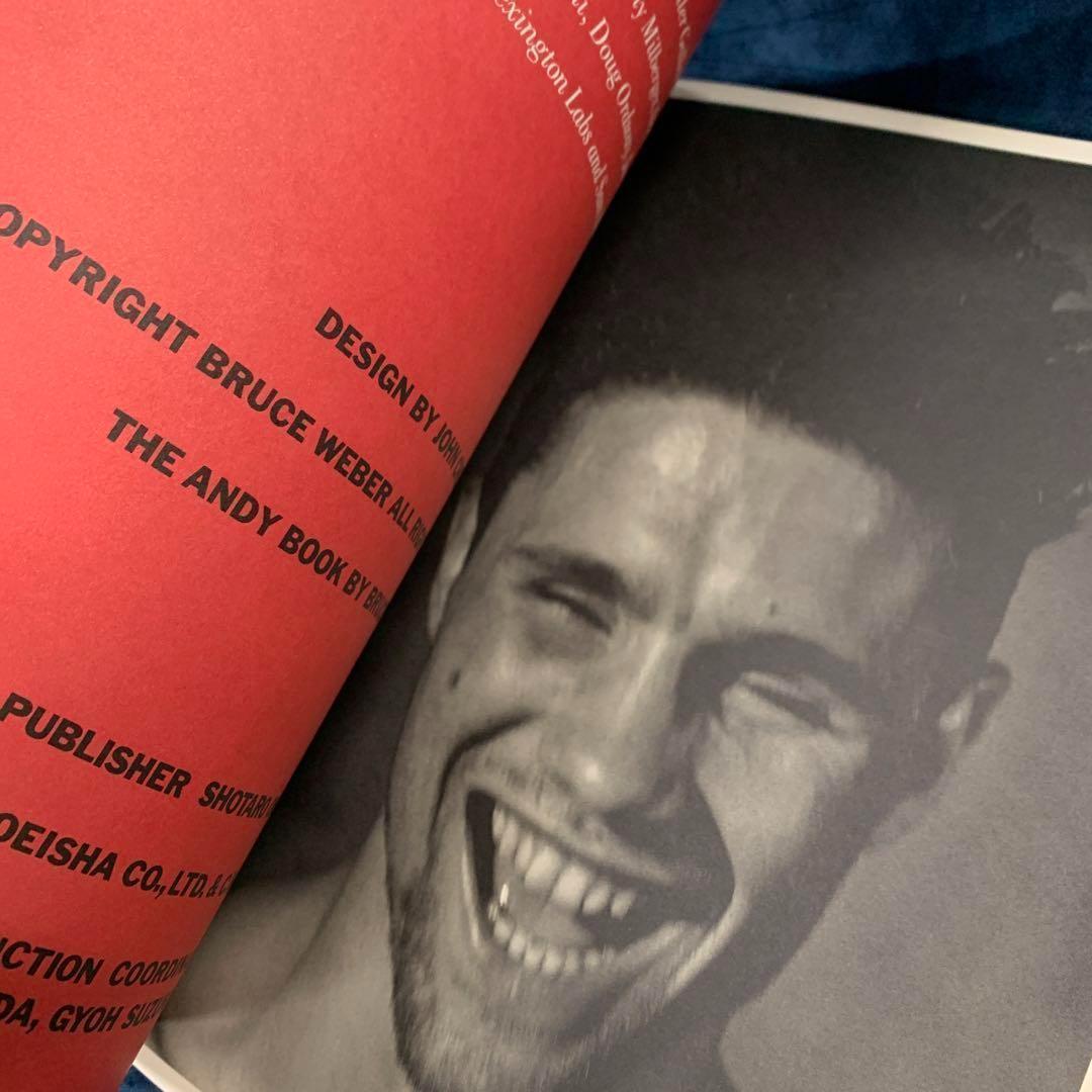 10/9まで✴︎ THE ANDY BOOK : BRUCE WEBER 稀少