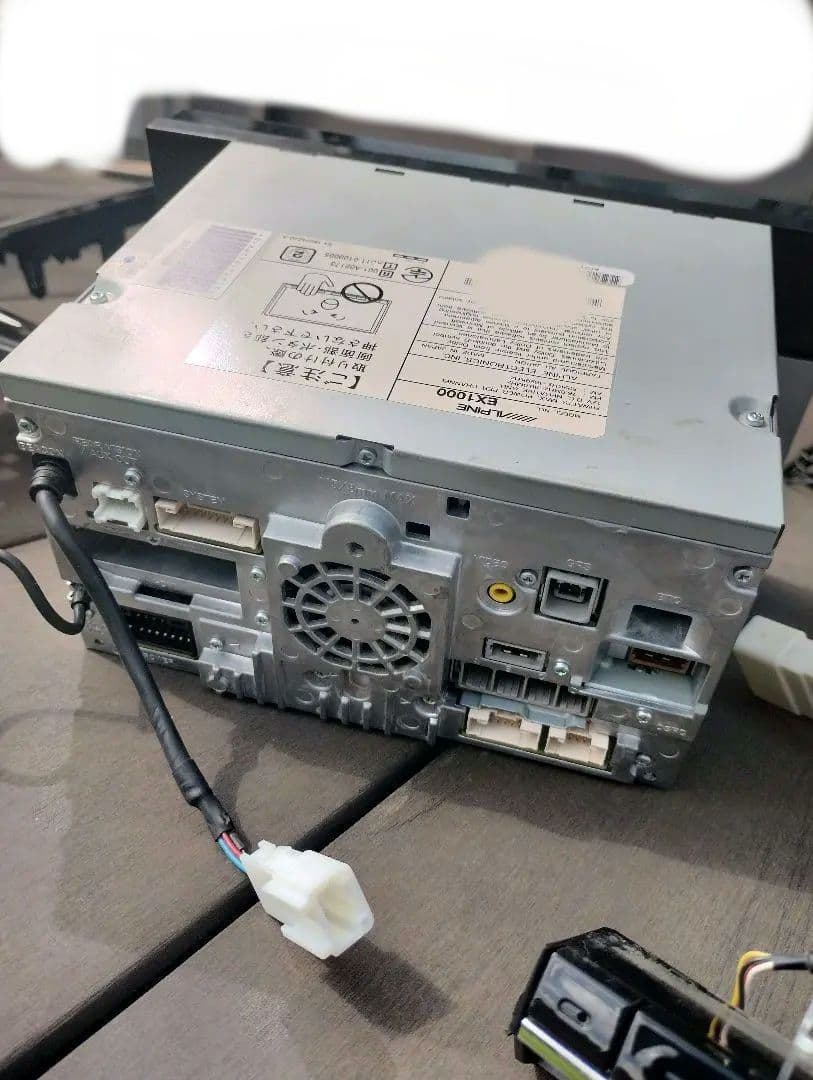 ALPINE 10インチナビ BIG X EX1000 ジャンク + ビーコン