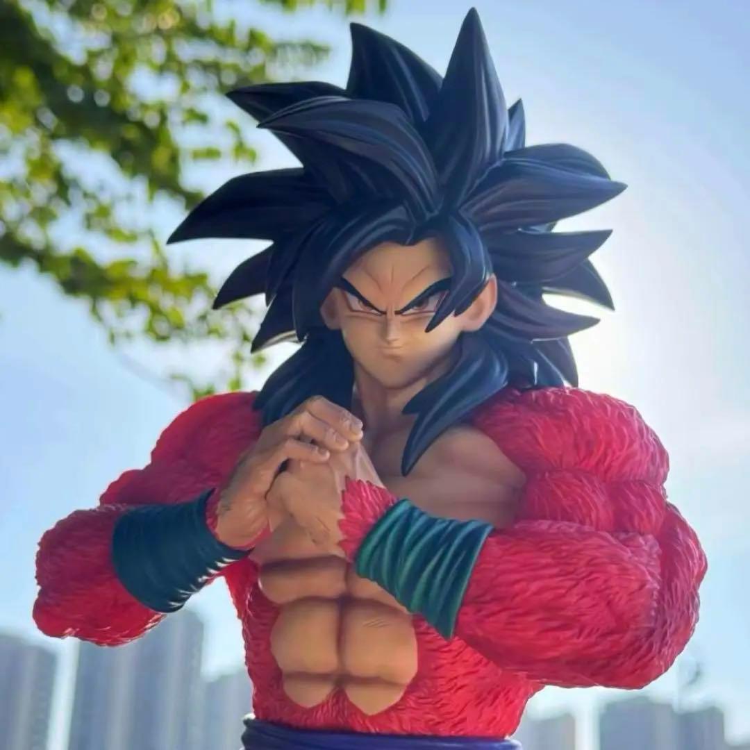 ドラゴンボール スーパーサイヤ人4 ガレージキット ガレキ フィギュア。