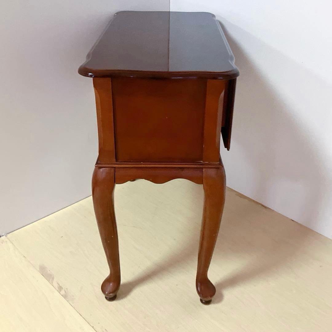 Cherry Queen Anne 猫脚　コンソール　テーブル　サイドテーブル