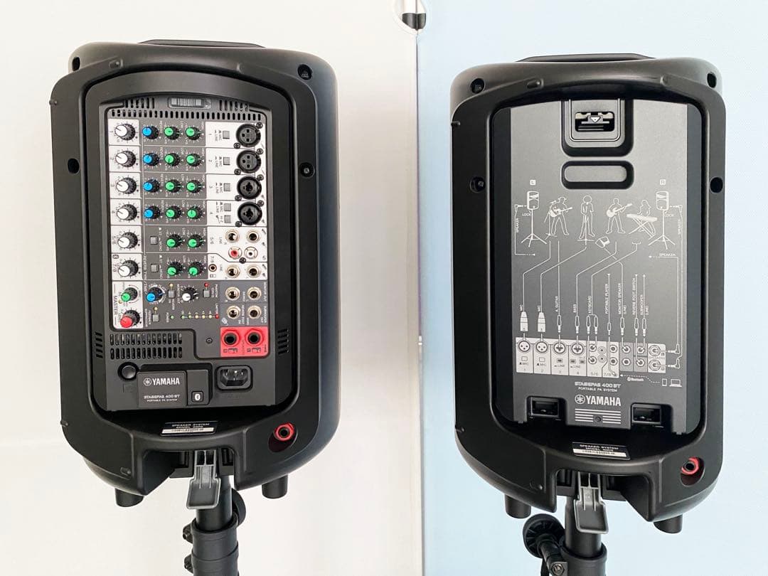 YAMAHA STAGEPAS 400BT スタンド2本セット