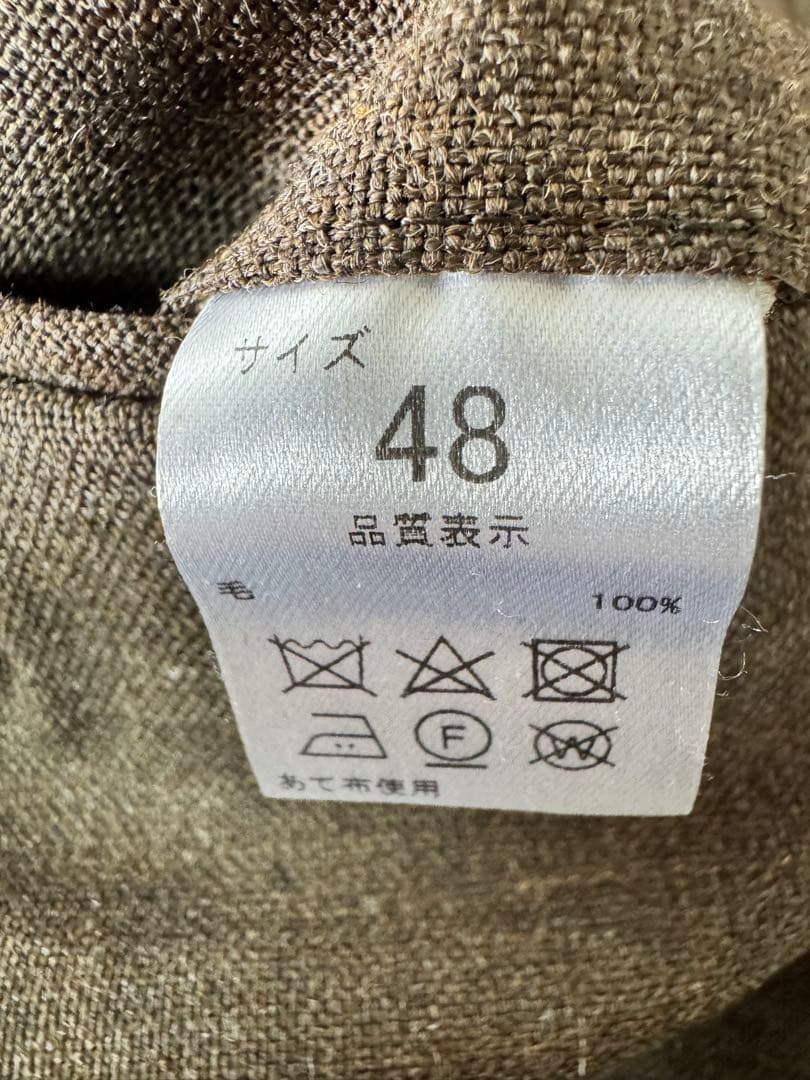 パンツ NEAT Scotch Cheviot Wide Type I size48