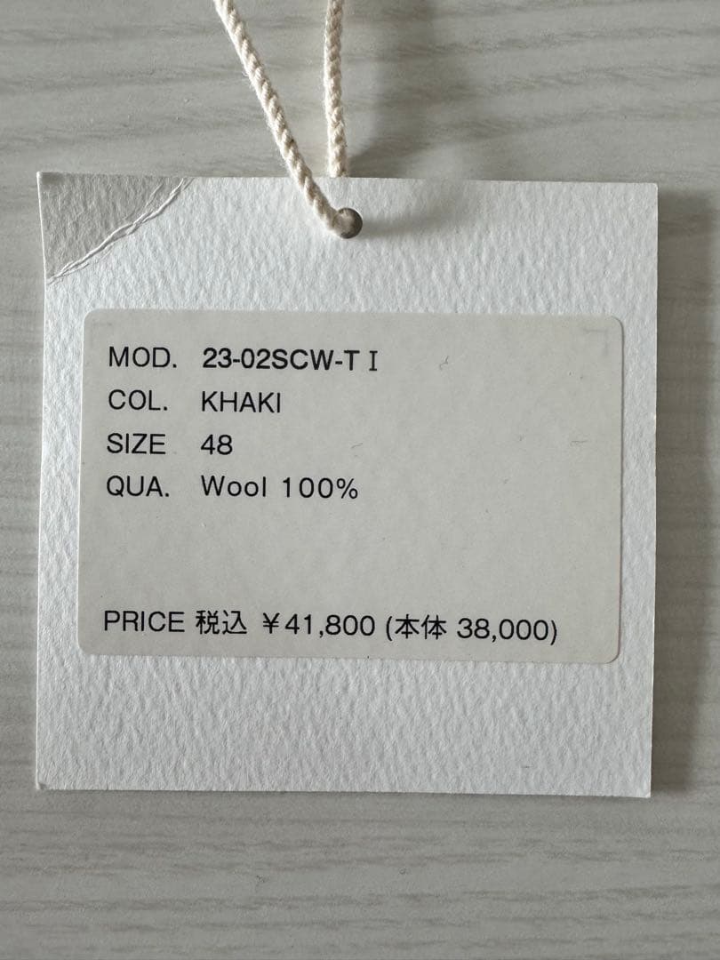 パンツ NEAT Scotch Cheviot Wide Type I size48