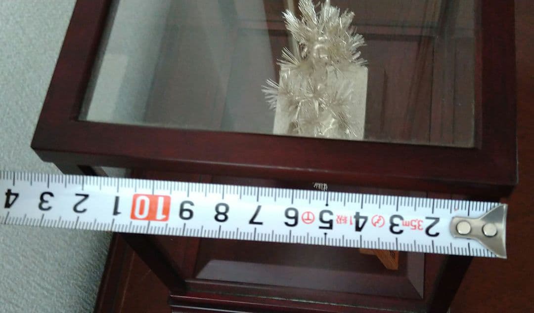 純銀製 「松」　 置物 光明作