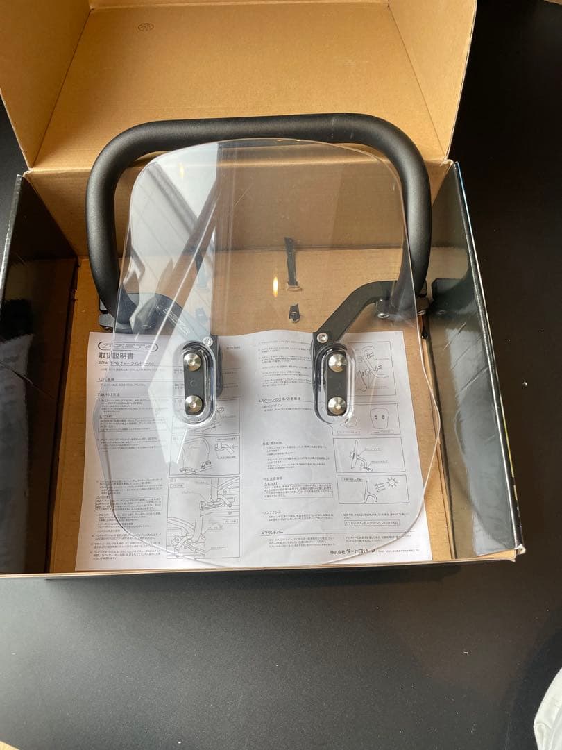 パーツ WR250R/X ZETA ADVENTURE WIND SHIELD