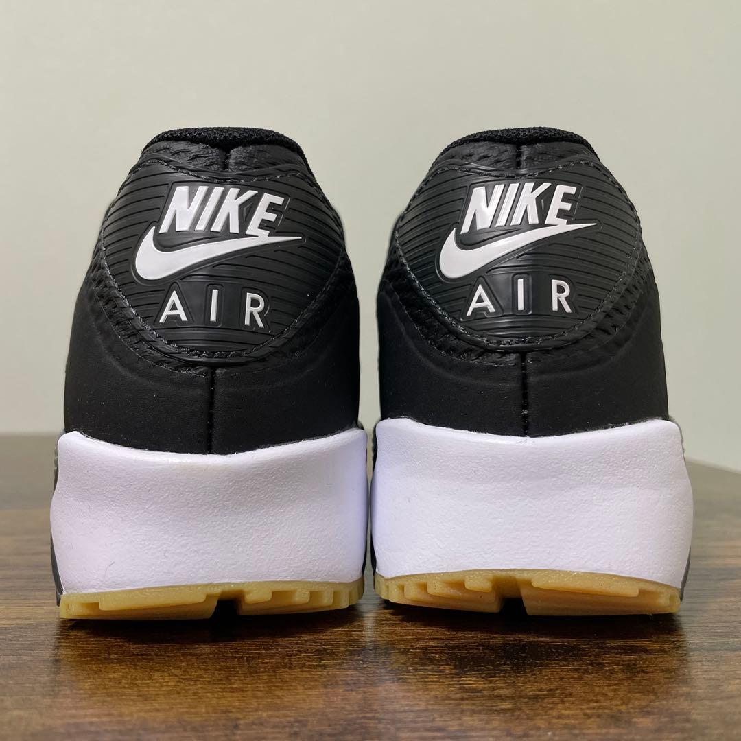 ナイキ ゴルフ　エアマックス 90 G　25cm　ブラック/ホワイト　防水