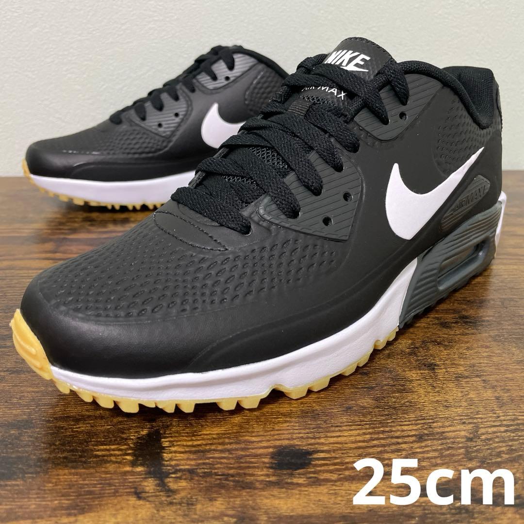 ナイキ ゴルフ　エアマックス 90 G　25cm　ブラック/ホワイト　防水