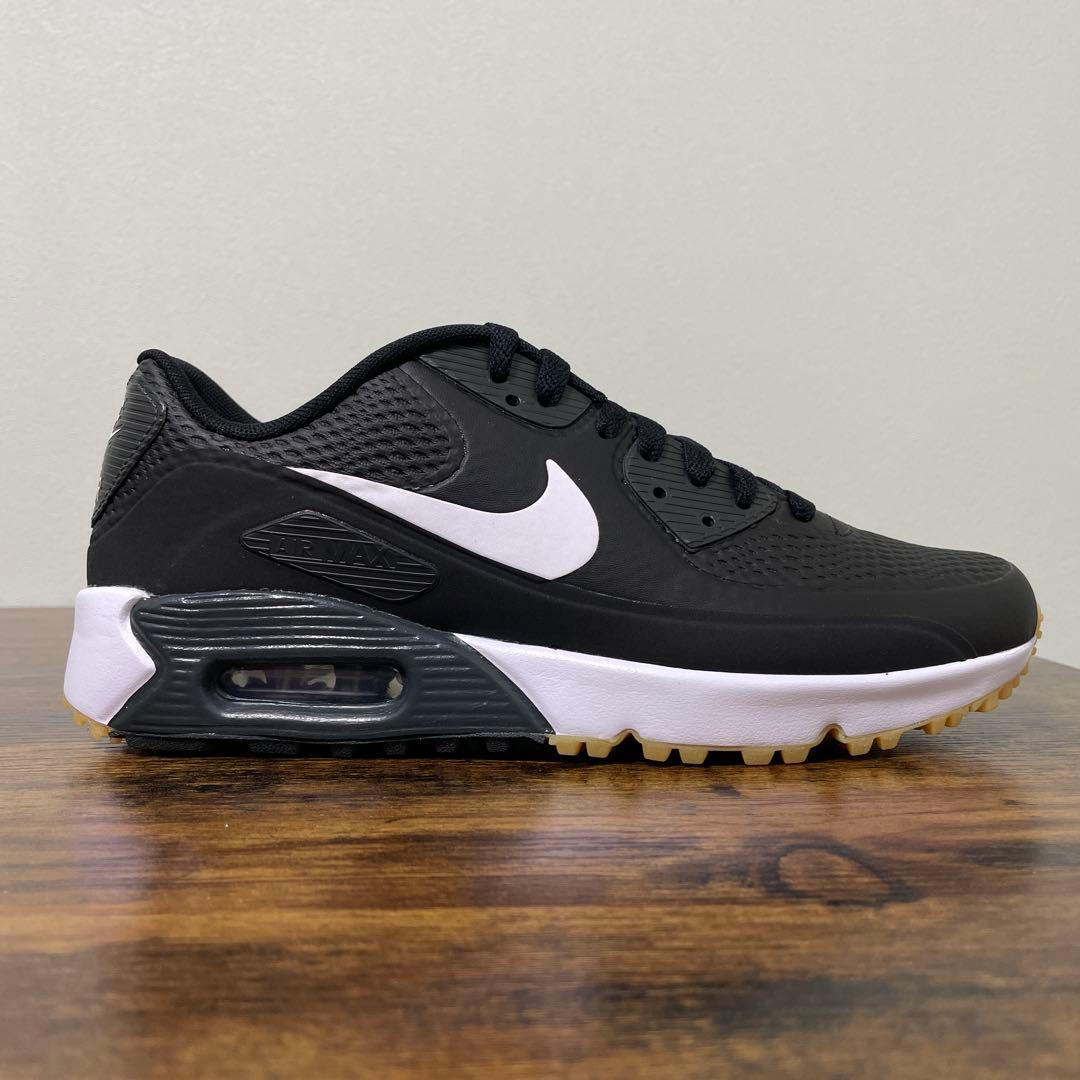 ナイキ ゴルフ　エアマックス 90 G　25cm　ブラック/ホワイト　防水