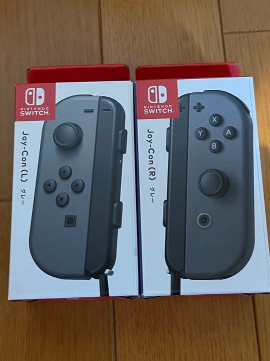 Nintendo JOY-CON (L)/(R) グレー　純正　新品未使用