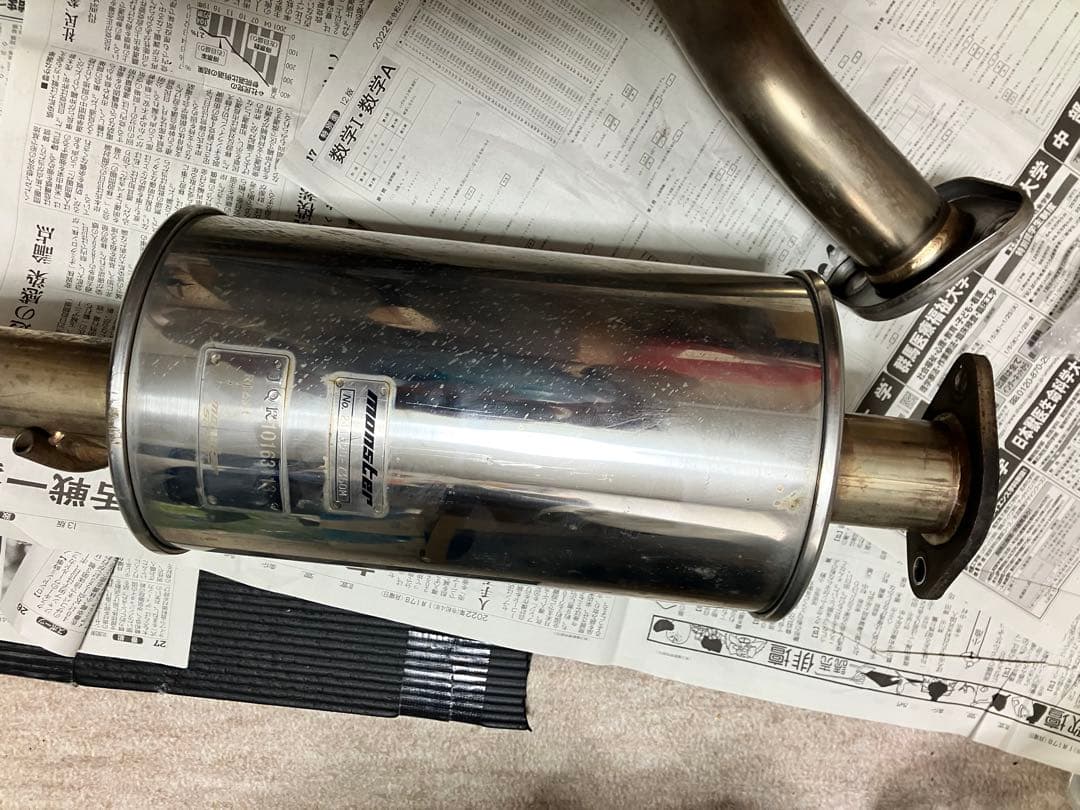 44nori monster SPORT TYPE Sp-XXマフラー