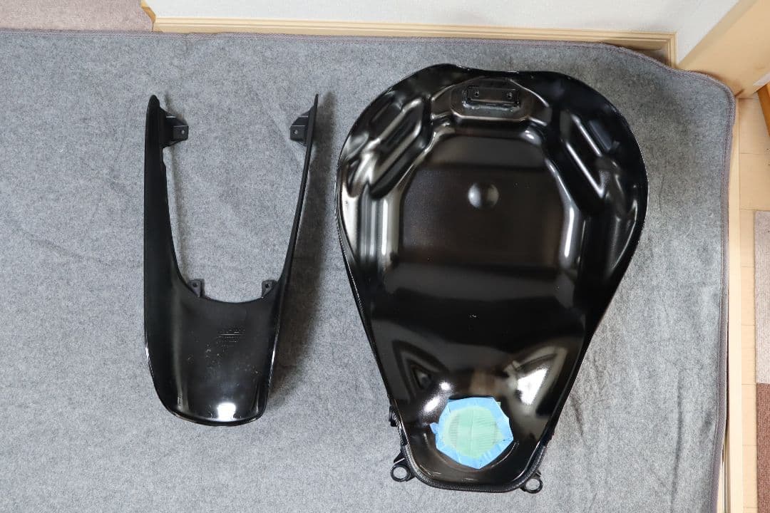 Z900RS 純正タンク & PMCアーキ リヤロングテールカウル　エボニー