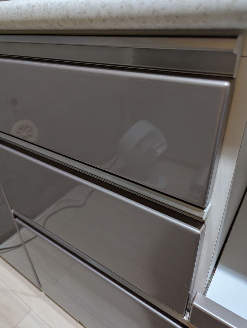 ニトリ　キッチンカウンター(アルミナ2 120CT SI)