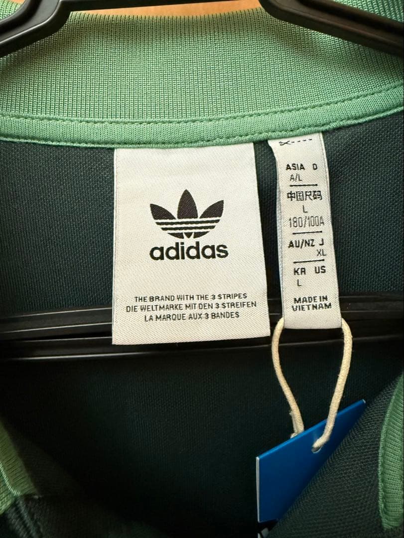 アディダスオリジナルス ロングスリーブ ポロシャツ　XLサイズ