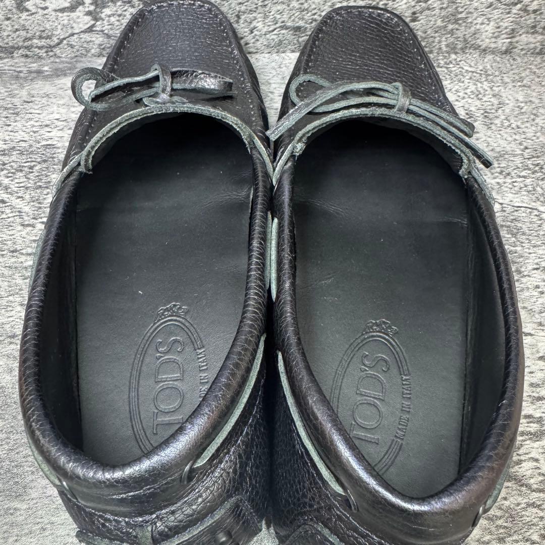 【大特価】TOD'S トッズ ゴンミーニ レザー ドライビングシューズ ネイビー