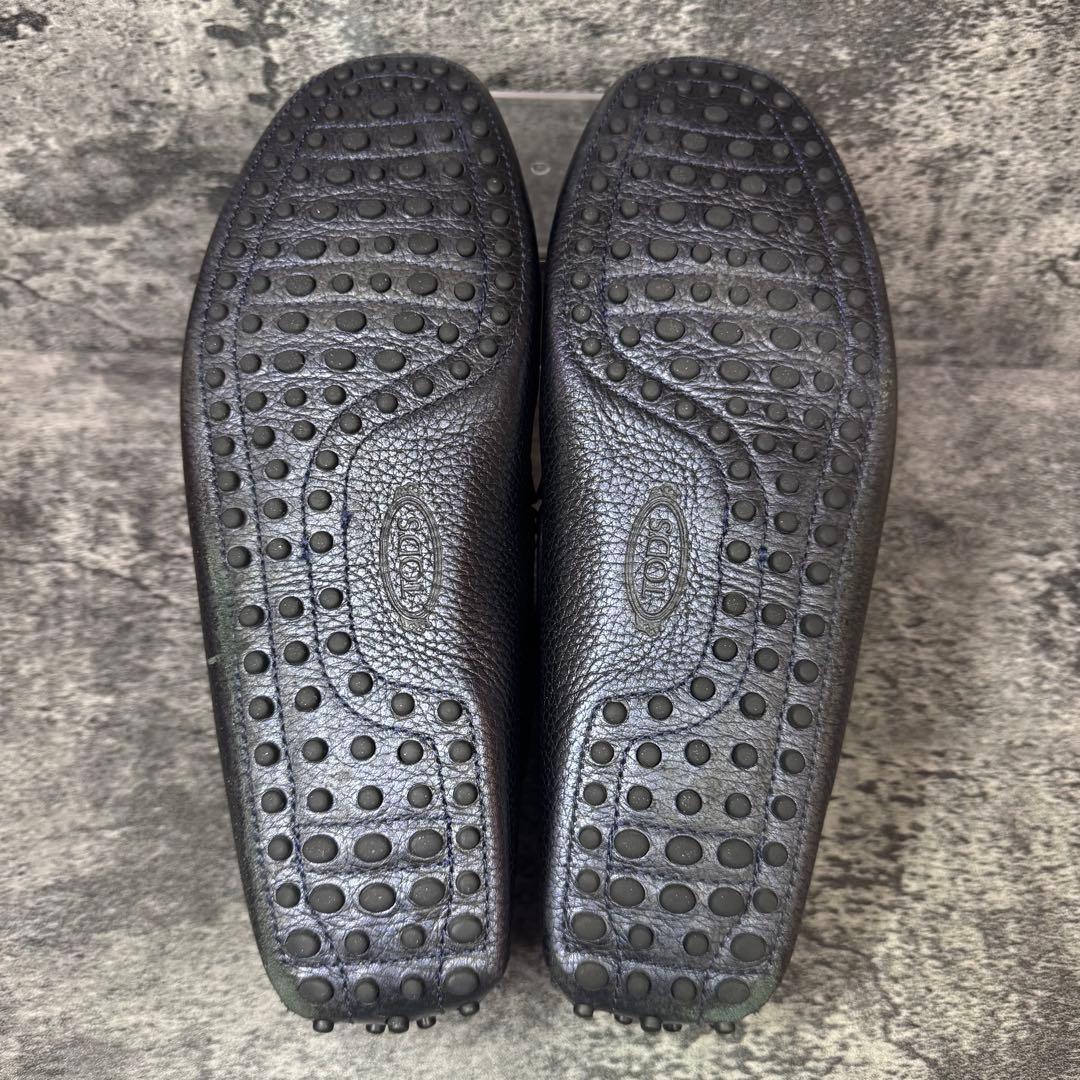 【大特価】TOD'S トッズ ゴンミーニ レザー ドライビングシューズ ネイビー