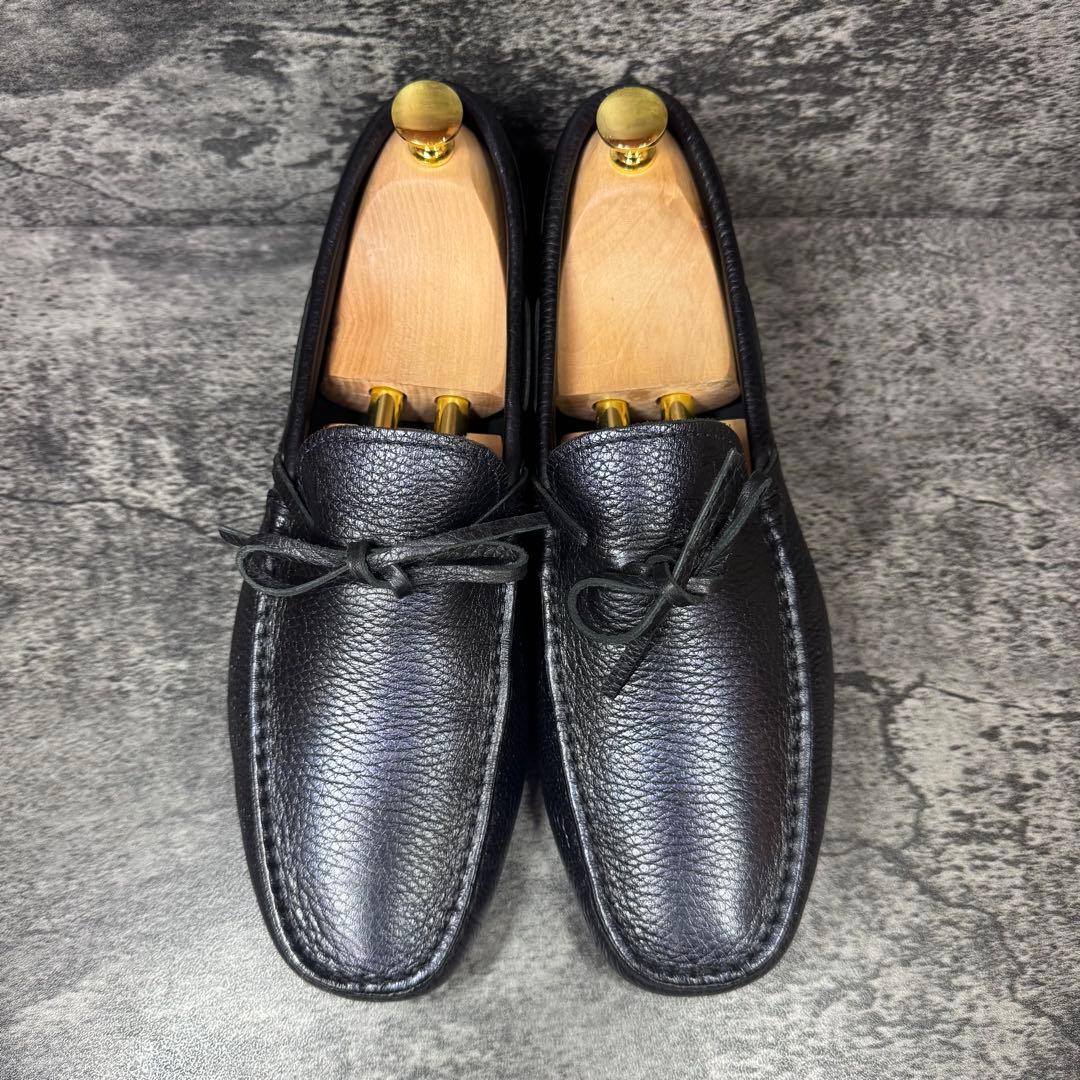 【大特価】TOD'S トッズ ゴンミーニ レザー ドライビングシューズ ネイビー