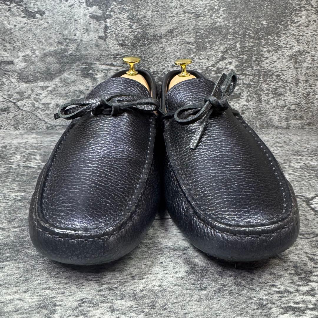 【大特価】TOD'S トッズ ゴンミーニ レザー ドライビングシューズ ネイビー