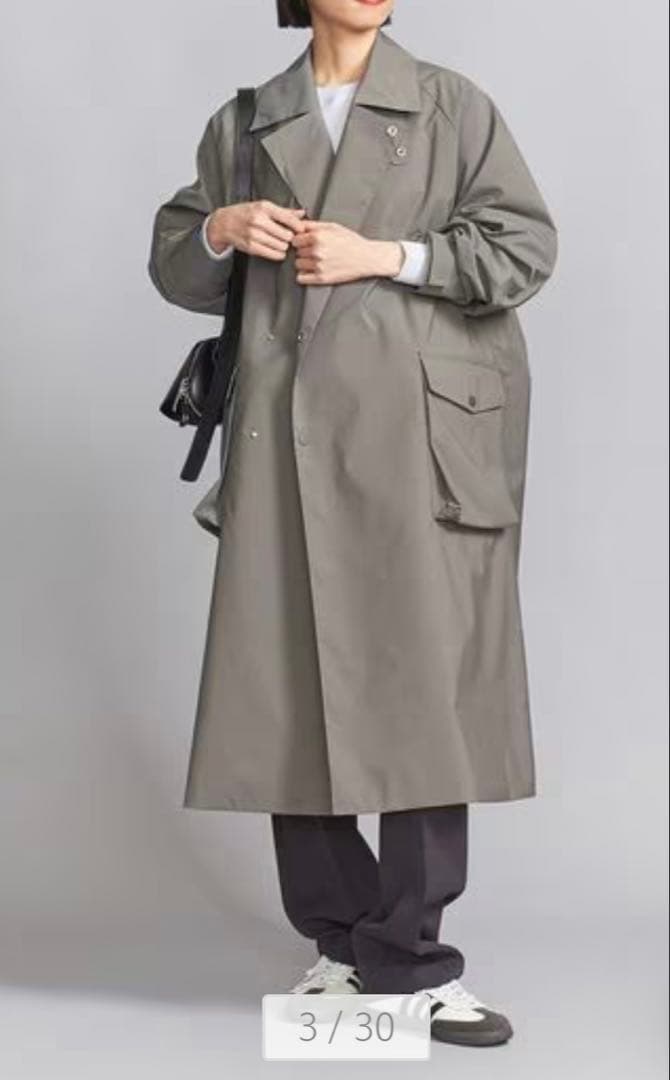 ビューティー&ユース ユナイテッドアローズ タフタ　トレンチコート