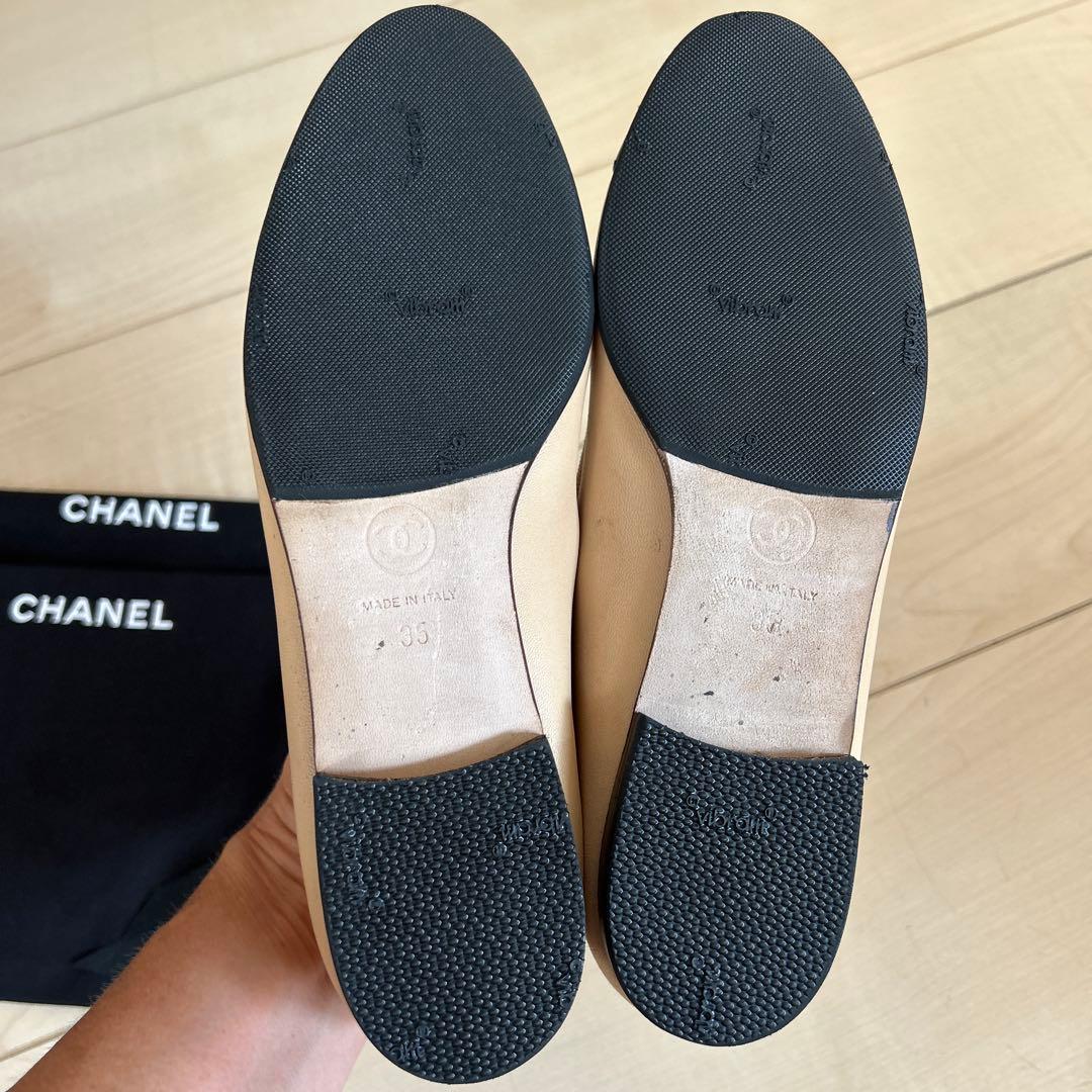 Chanel バレエフラット 35