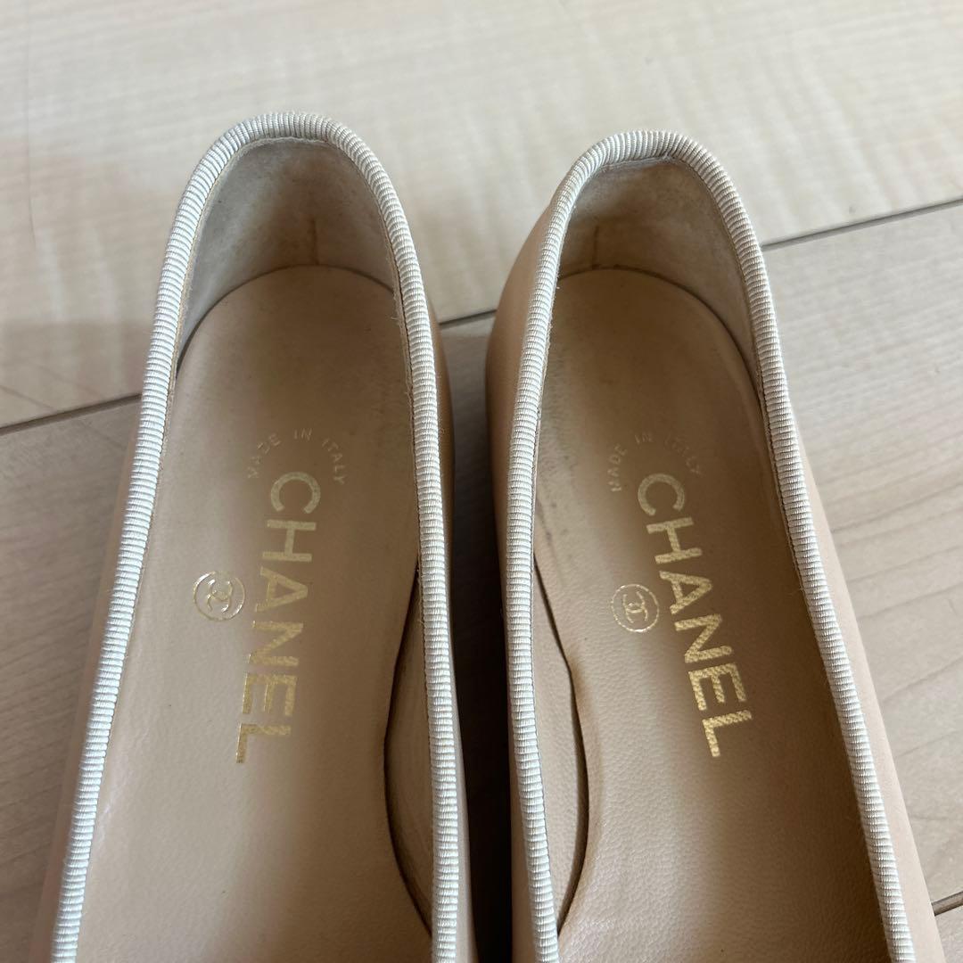 Chanel バレエフラット 35