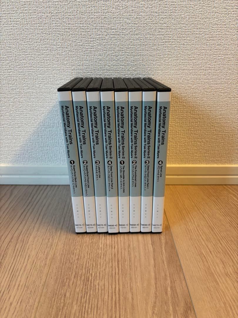 Anatomy trains DVD 1-4セット　アナトミートレイン