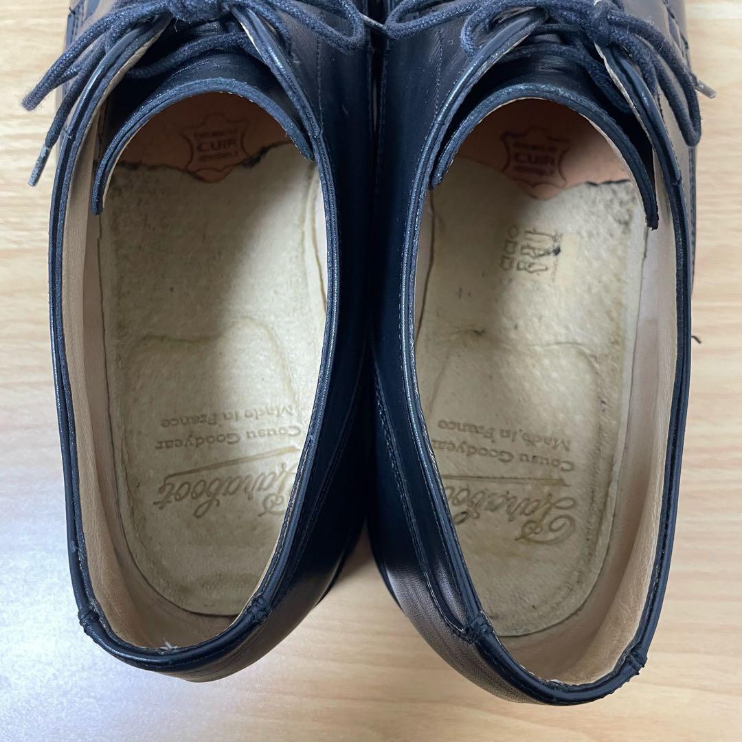 パラブーツ　CHAMBORD シャンボード　革靴　レザー　ブラック　6.5