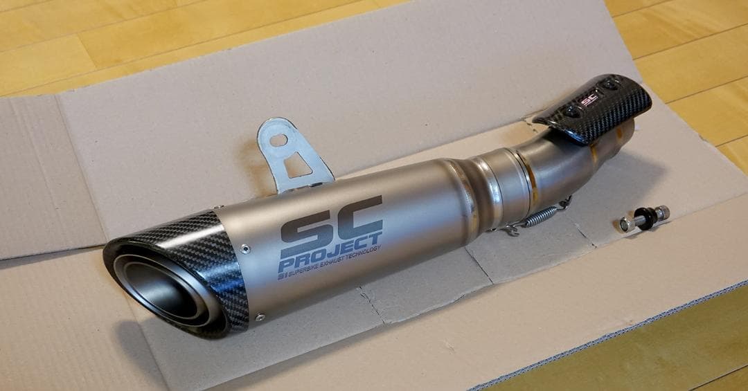 ZX-6R　19-25　SC-PROJECT - S1 スリップオンサイレンサー