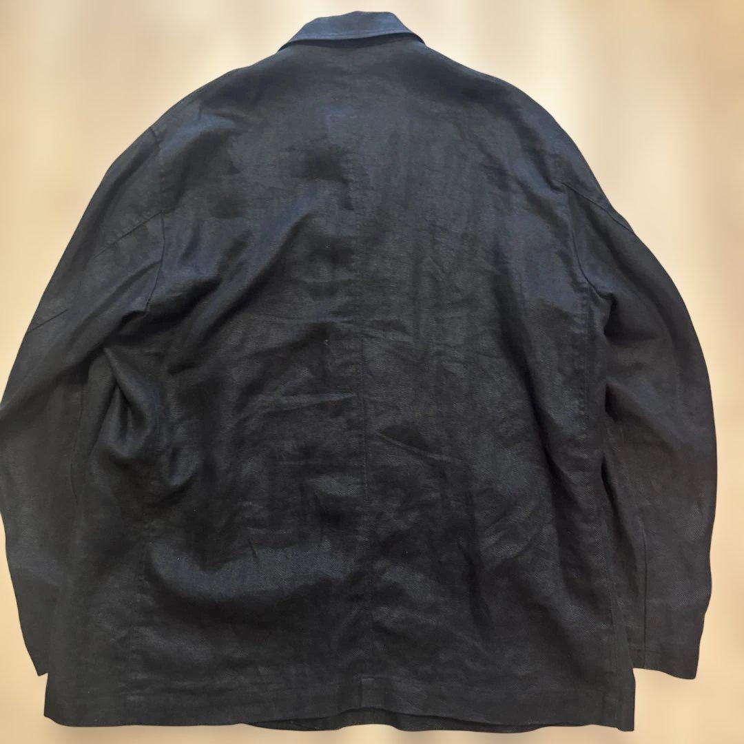 CONFECT ヘビーリネンツイル ミリタリージャケット