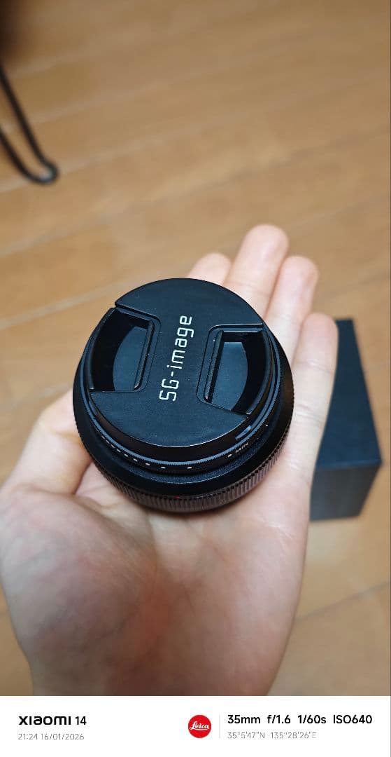 SG-image 25MM F1.8 単焦点レンズ