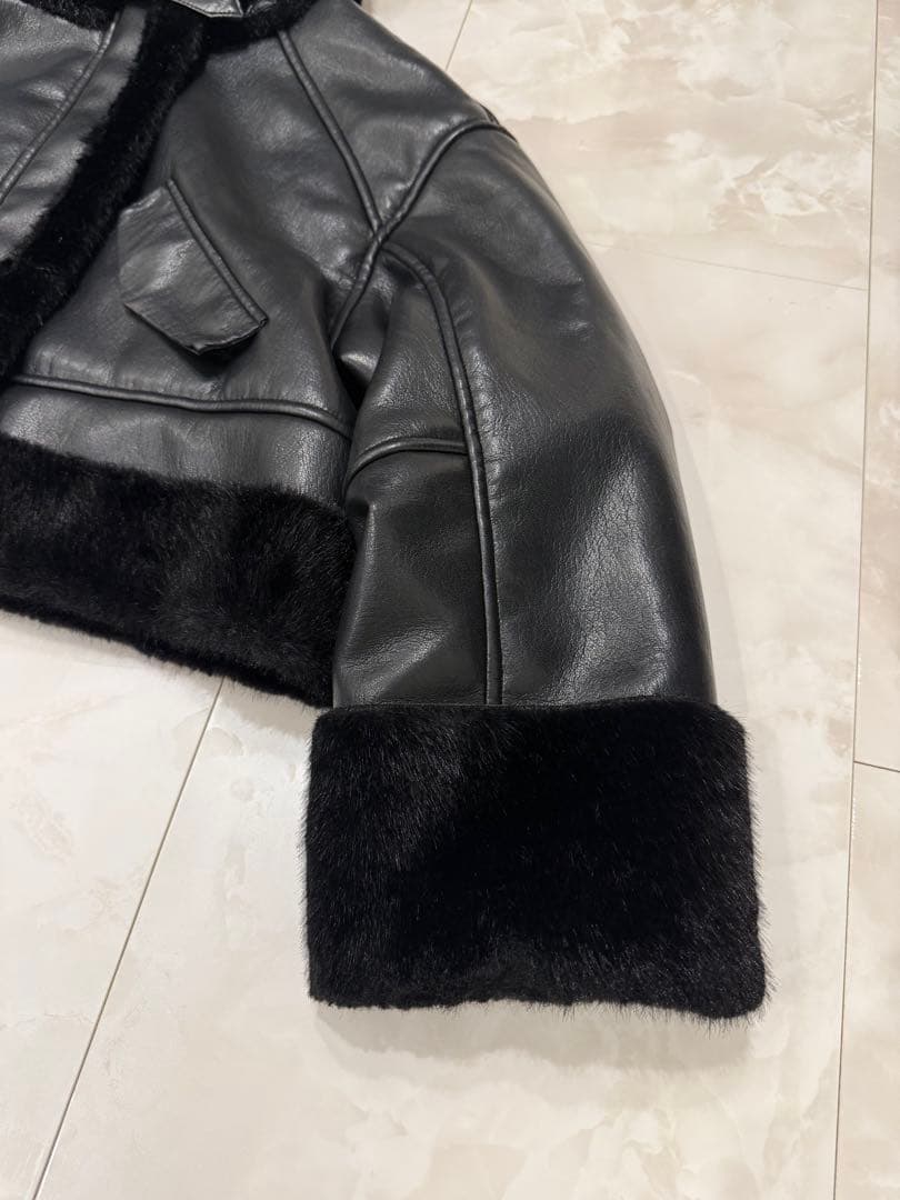 【未使用品】Glamlips リバーシブル ボンディング FURジャケット