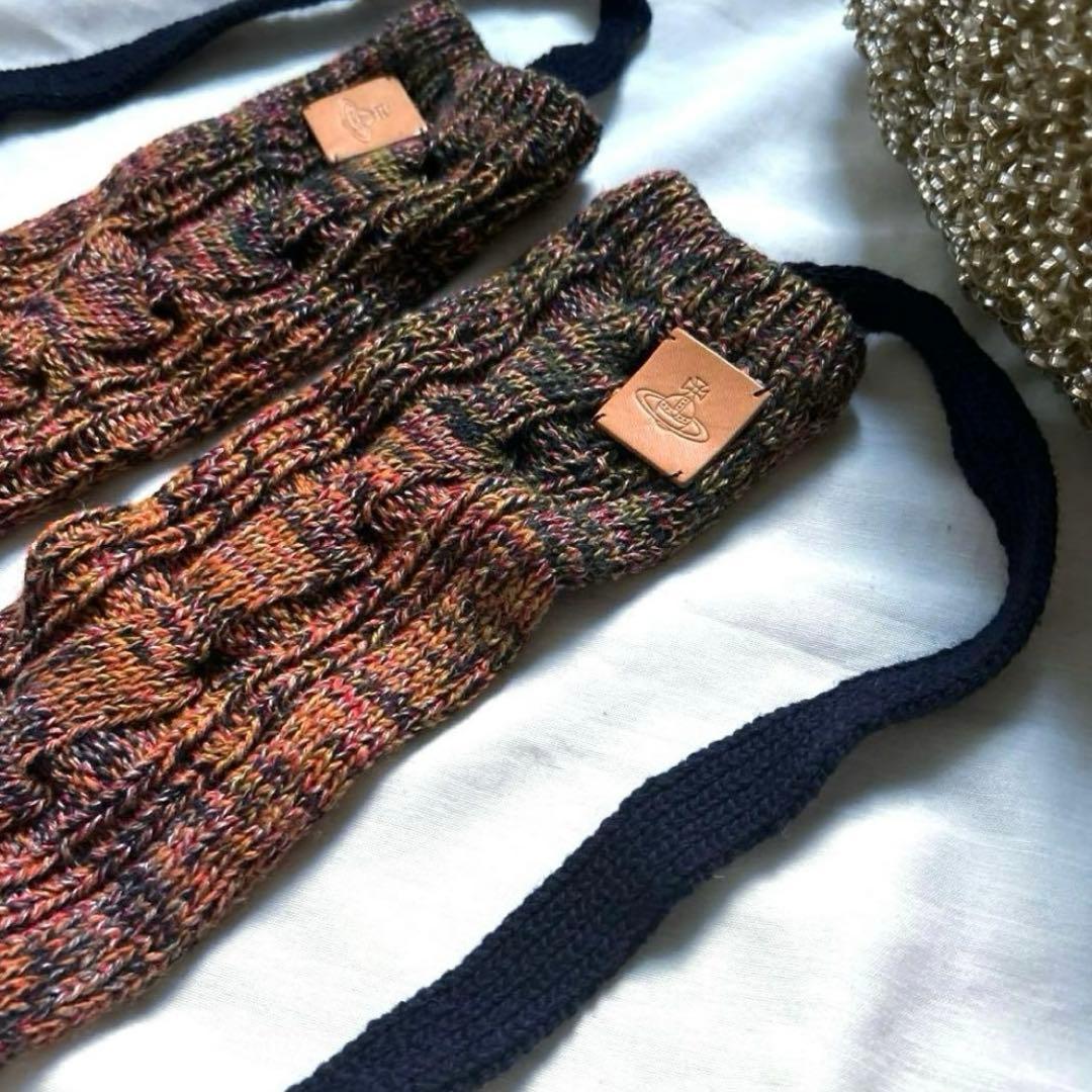 【Vivienne Westwood】ニット　アームウォーマー　ロング手袋　希少