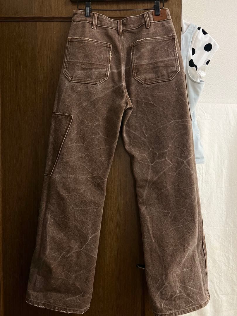 Acne Studios パッチキャンバストラウザー