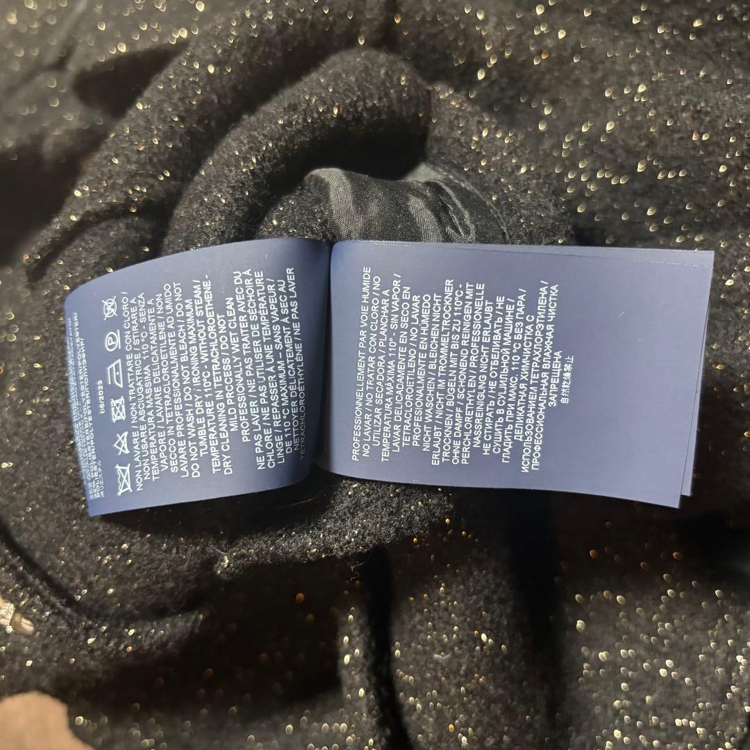 HERNO kids ウールコート 2024年購入 サイズ8 メタリックヤーン