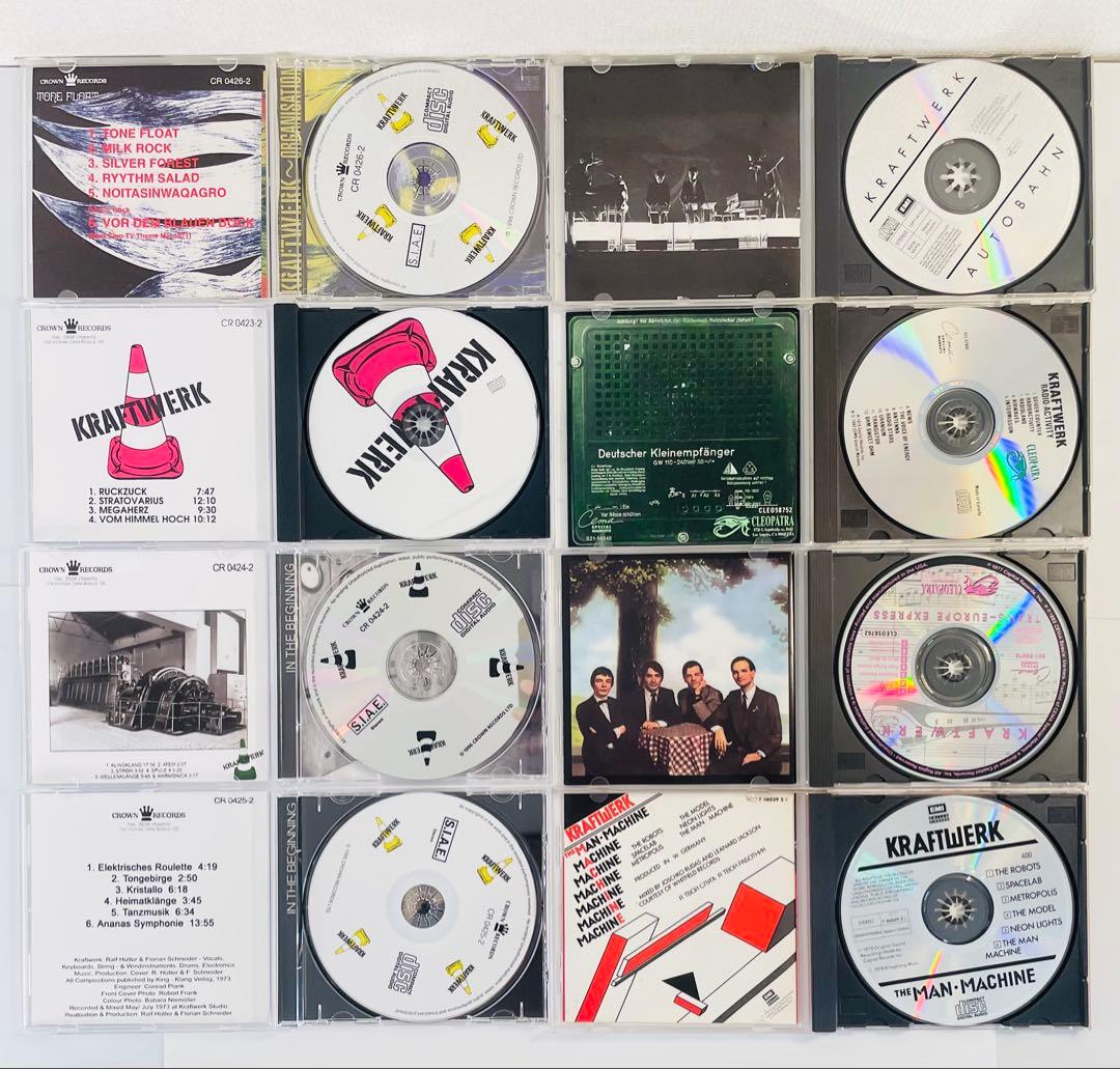 クラフトワーク CD 15枚セット 全スタジオアルバムetc KRAFTWERK