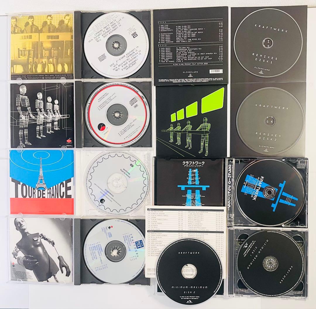 クラフトワーク CD 15枚セット 全スタジオアルバムetc KRAFTWERK