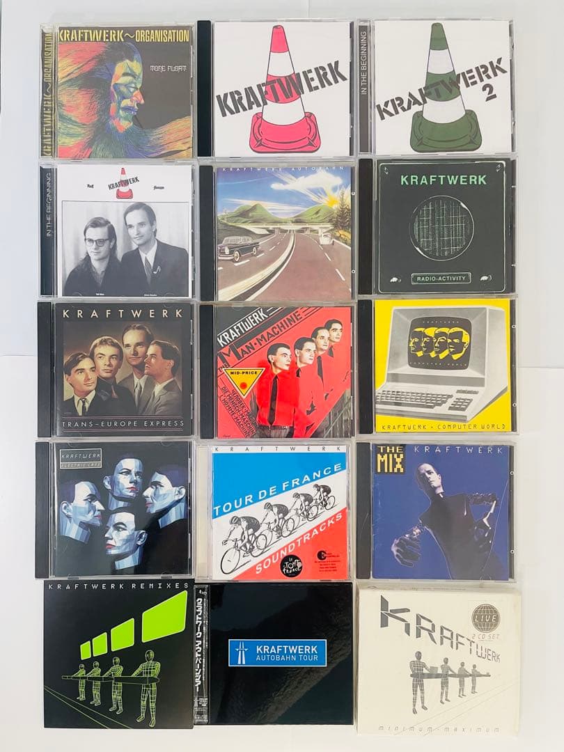 クラフトワーク CD 15枚セット 全スタジオアルバムetc KRAFTWERK