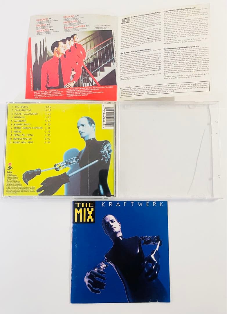 クラフトワーク CD 15枚セット 全スタジオアルバムetc KRAFTWERK