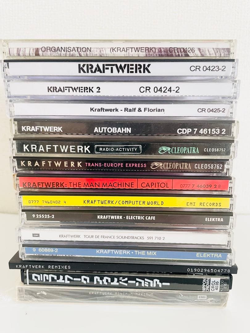 クラフトワーク CD 15枚セット 全スタジオアルバムetc KRAFTWERK